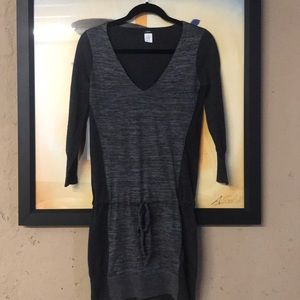 J.Crew then two toned heather gray dress